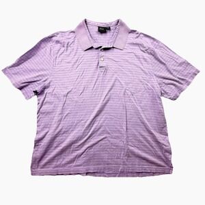 J.S. Bank Traveler Purple Cotton Polo Shirt Men's XXL‎ Traditional Fit